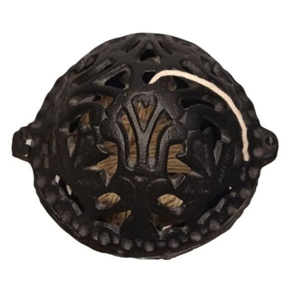 Antique Cast Iron Twine String Holder Footed Dispenser Mercantile Country Store - Picture 5 of 5